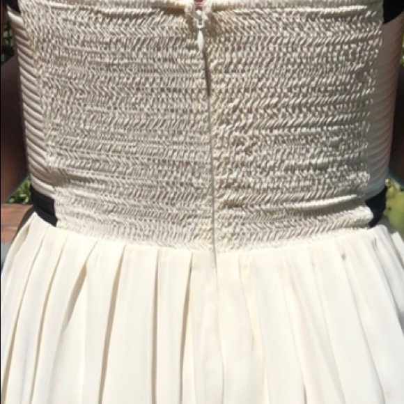 Parker Strapless White Dress, XS - Picture 2 of 8